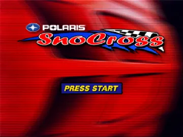 Polaris SnoCross (USA) screen shot title